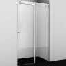 Душевая дверь WasserKRAFT Vils 120 56R05 профиль Хром стекло прозрачное