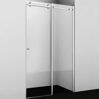 Душевая дверь WasserKRAFT Vils 120 56R05 профиль Хром стекло прозрачное
