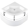 Акриловый поддон для душа Melodia della vita Round 90x90 MTYRP9090H Белый