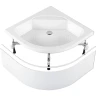 Акриловый поддон для душа Melodia della vita Round 90x90 MTYRP9090H Белый