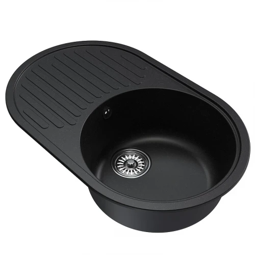 Кухонная мойка Mixline Комфорт ML-GM16 73 551934 цвет Ультрачерный