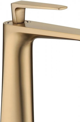 Смеситель для раковины Grocenberg GB3025MG Золото матовое