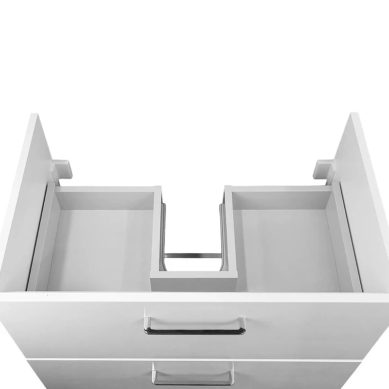 Тумба с раковиной Azario Ника 70 Н CS00106461 цвет Белый глянцевый