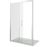 Душевая дверь в нишу Good Door Neo WTW-110-C-CH 110х185 профиль Хром стекло прозрачное