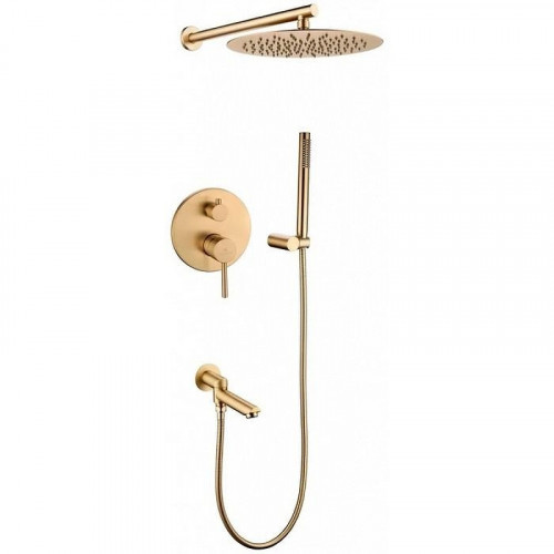 Душевая система Grocenberg GB5099MG-1 Золото матовое