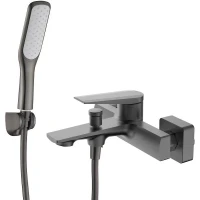 Смеситель для ванны Olive's Viar 28201VRGM Оружейная сталь