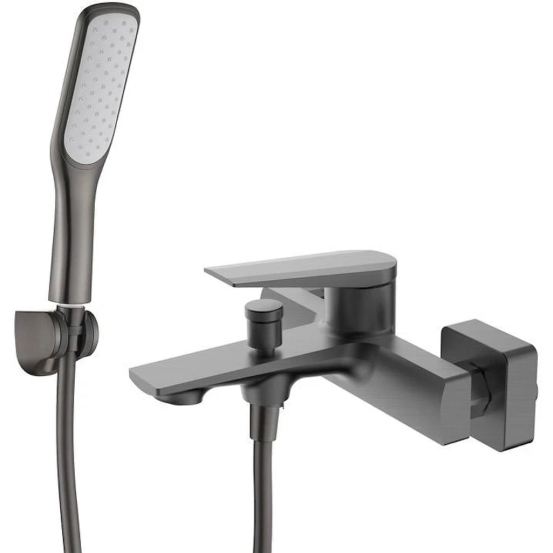 Смеситель для ванны Olive's Viar 28201VRGM Оружейная сталь