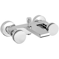 Смеситель для ванны Cezares Flat FLAT-V-01 Хром латунь на стену