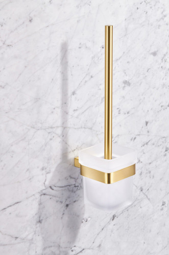 Ершик для унитаза Milacio Ultra MCU.954.GD Брашированное золото