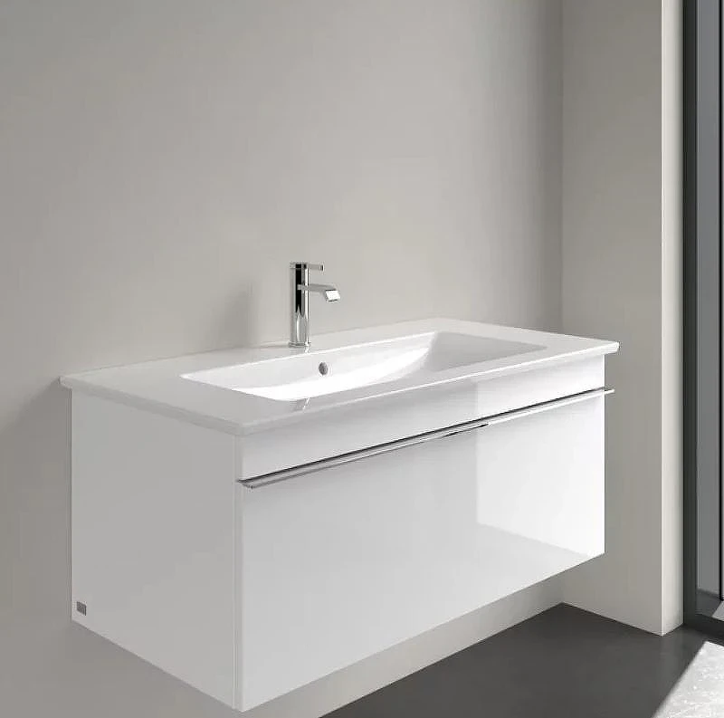 Мебельная раковина Villeroy&Boch Venticello 100 4104ALR1 Альпийский белый