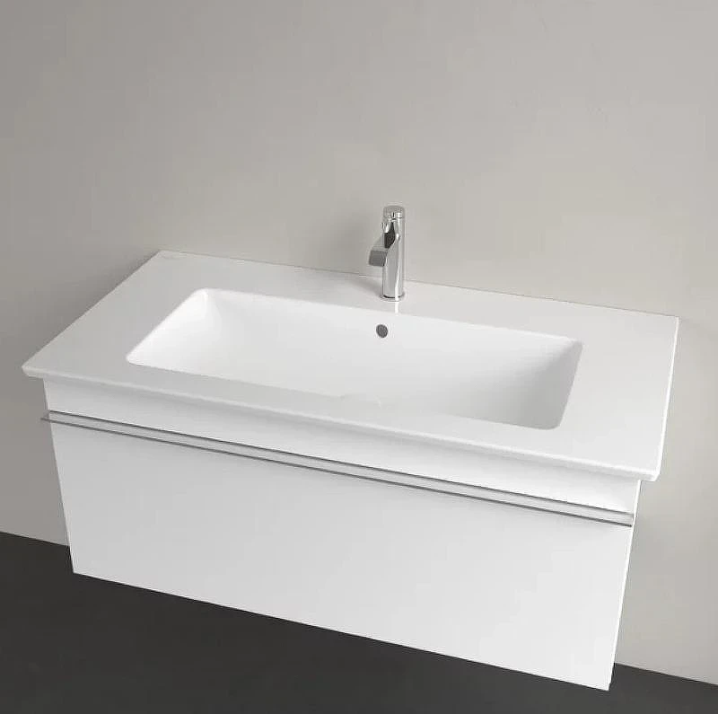 Мебельная раковина Villeroy&Boch Venticello 100 4104ALR1 Альпийский белый
