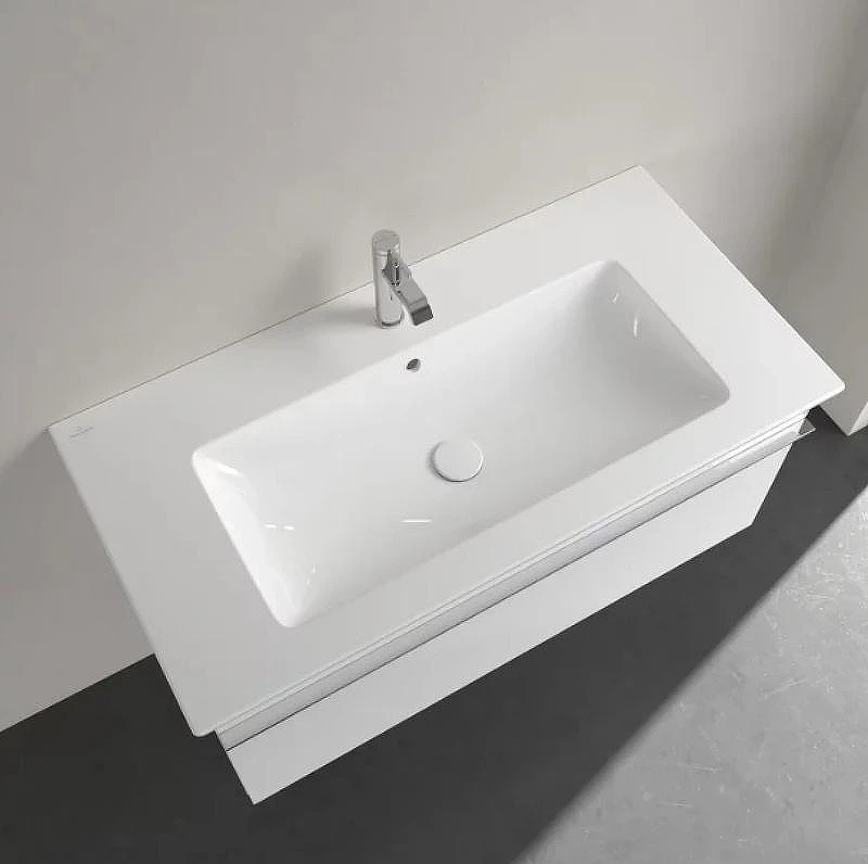 Мебельная раковина Villeroy&Boch Venticello 100 4104ALR1 Альпийский белый