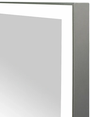 Зеркало Континент Life 800х1200 ЗЛП2703 с подсветкой Серебро с сенсорным выключателем стекло