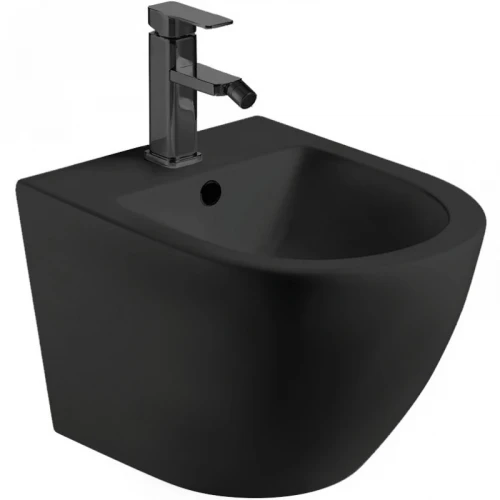 Биде WeltWasser Merzbach 005 MT-BL 10000003715 подвесное Черное матовое