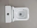 Унитаз компакт Ceramicanova Cubic CN1803T цвет Белый с бачком и сиденьем Микролифт