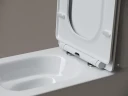 Унитаз компакт Ceramicanova Cubic CN1803T цвет Белый с бачком и сиденьем Микролифт