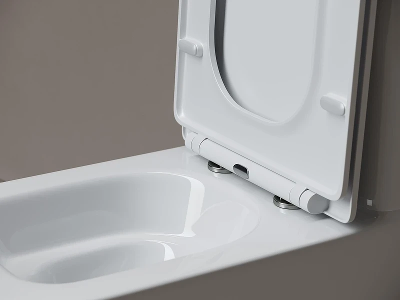 Унитаз компакт Ceramicanova Cubic CN1803T цвет Белый с бачком и сиденьем Микролифт