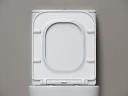 Унитаз компакт Ceramicanova Cubic CN1803T цвет Белый с бачком и сиденьем Микролифт