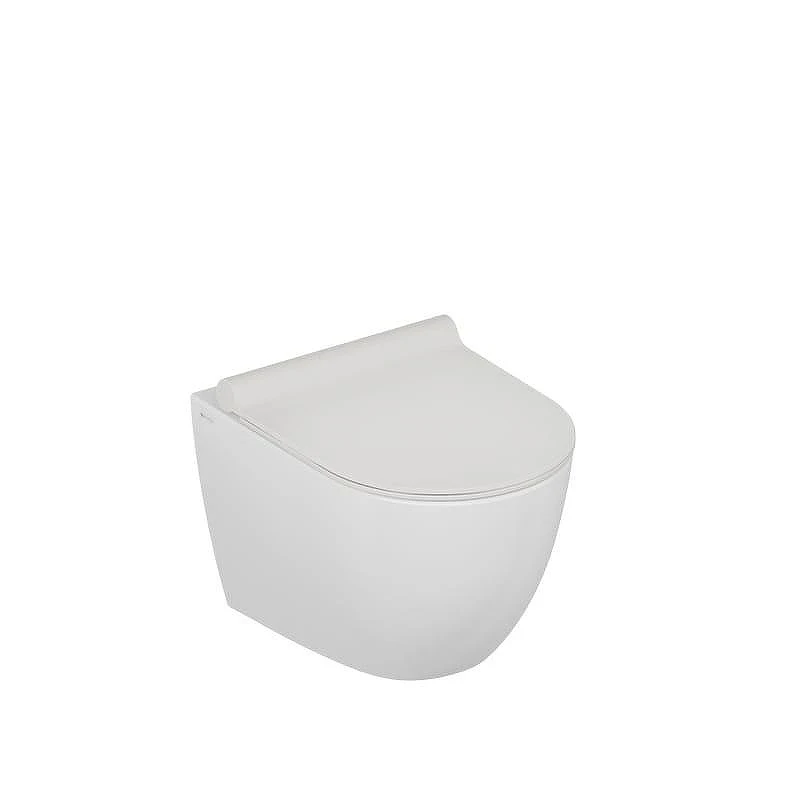 Унитаз Knotlor Essence WC49WG подвесной цвет Белый с сиденьем Микролифт