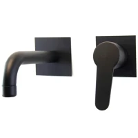 Смеситель для раковины Webert Sax Evolution SE830606560 Черный матовый встраиваемый