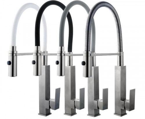 Смеситель для кухни Fashun A54102-3 цвет Сатин