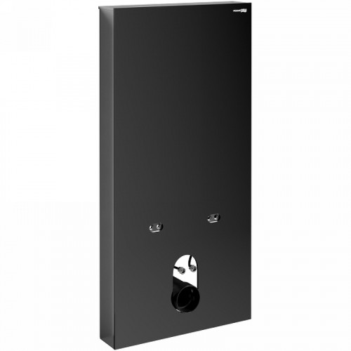 Инсталляция WasserKRAFT Naab 86BDT.050.BL для биде Черная нержавеющая сталь, алюминий