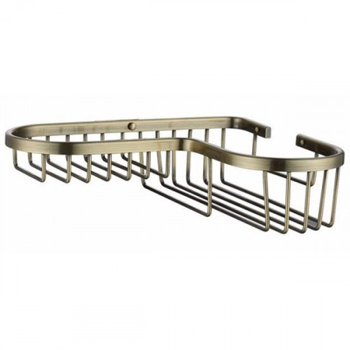 Полка корзина Kaiser KH-5031 угловая Бронза