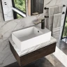 Раковина Ceruttispa 48 R CR7098D 9862 Белая фарфор накладная