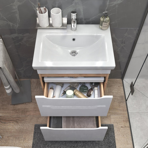 Тумба под раковину Vigo Grani 60 201 цвет Дуб золотой