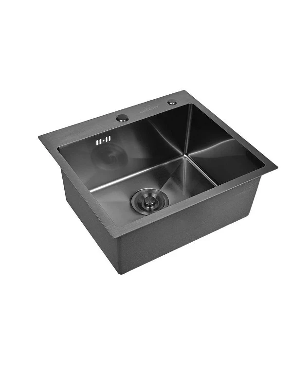 Кухонная мойка Wisent 50 WS35044B/W02-114B цвет Графит