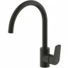 Смеситель для кухни Bravat Rhein F7429564BW-ENG Черный матовый