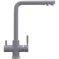 Смеситель для кухни Ulgran Quartz UQ-016-05 Бетон латунь