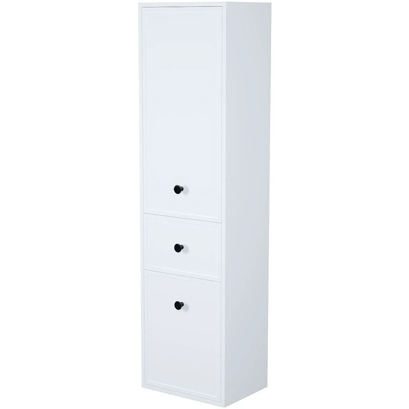 Шкаф пенал Iddis Torr 40 TOR40W0i97 подвесной Белый матовый МДФ / ЛДСП