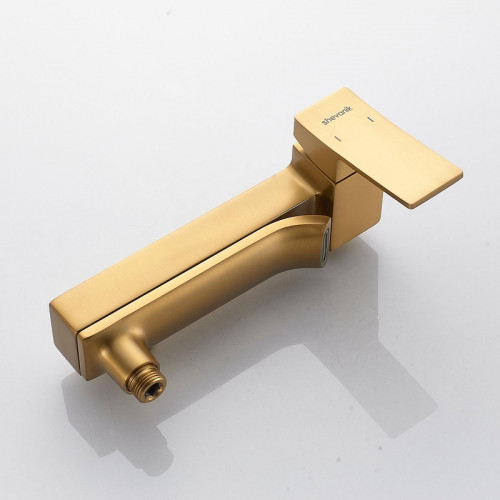 Смеситель для ванны Shevanik S4002G цвет Золотой сатин