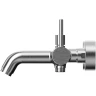 Смеситель для ванны Whitecross Y brushed nickel Y1230NIB Брашированный никель латунь на стену