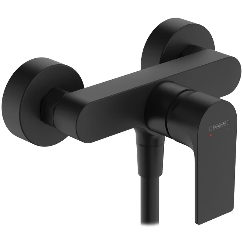 Смеситель для душа Hansgrohe Rebris E 72650670 Черный матовый латунь на стену