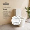 Унитаз компакт Lavinia Boho Bell pro 3301001N цвет Белый глянцевый с бачком и сиденьем Микролифт