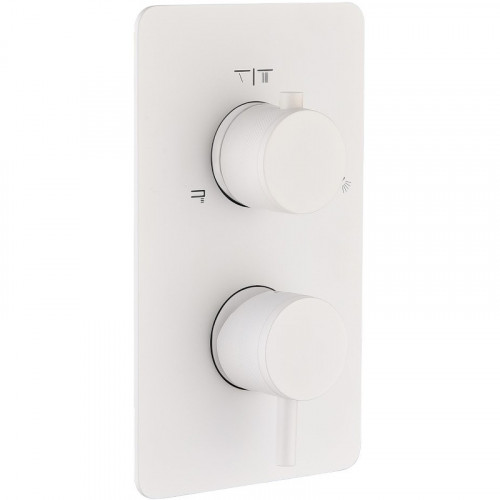 Смеситель для душа Boheme Cell 135-2-MW Белый матовый латунь встраиваемый