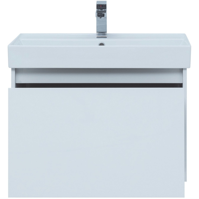 Тумба под раковину Aquanet Nova Lite 75 242275 подвесная Белая МДФ / ЛДСП