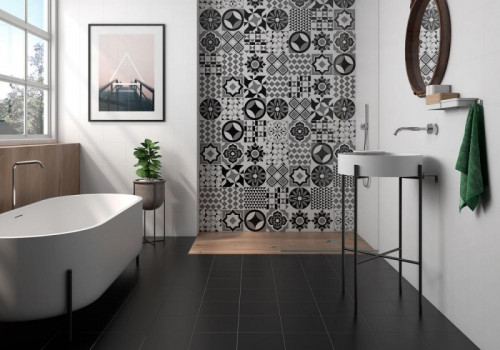 Керамогранит Geotiles Geomix Mugat Negro 22,3х22,3 черный Испания