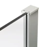 Душевой уголок Vincea Stella 160х100 VSR-1ST1016CLGM профиль Вороненая сталь стекло прозрачное