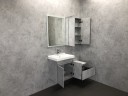 Подвесной шкаф Comforty Осло 60 00-00000837 Бетон светлый МДФ / ЛДСП