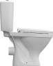 Унитаз компакт Cersanit Trento S-KO-TR011-3/6-PL-w с бачком и сиденьем Микролифт фарфор напольный