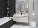 Раковина Paola Parma 75 Белая глянцевая