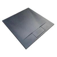 Душевой поддон из стеклокомпозита RGW SMC 80x120 553702812-04 цвет Черный