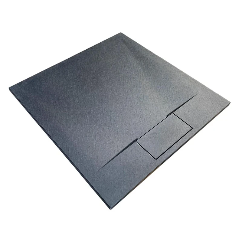Душевой поддон из стеклокомпозита RGW SMC 80x120 553702812-04 цвет Черный
