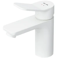 Смеситель для раковины AM.PM X-Joy F85A02133 Белый латунь
