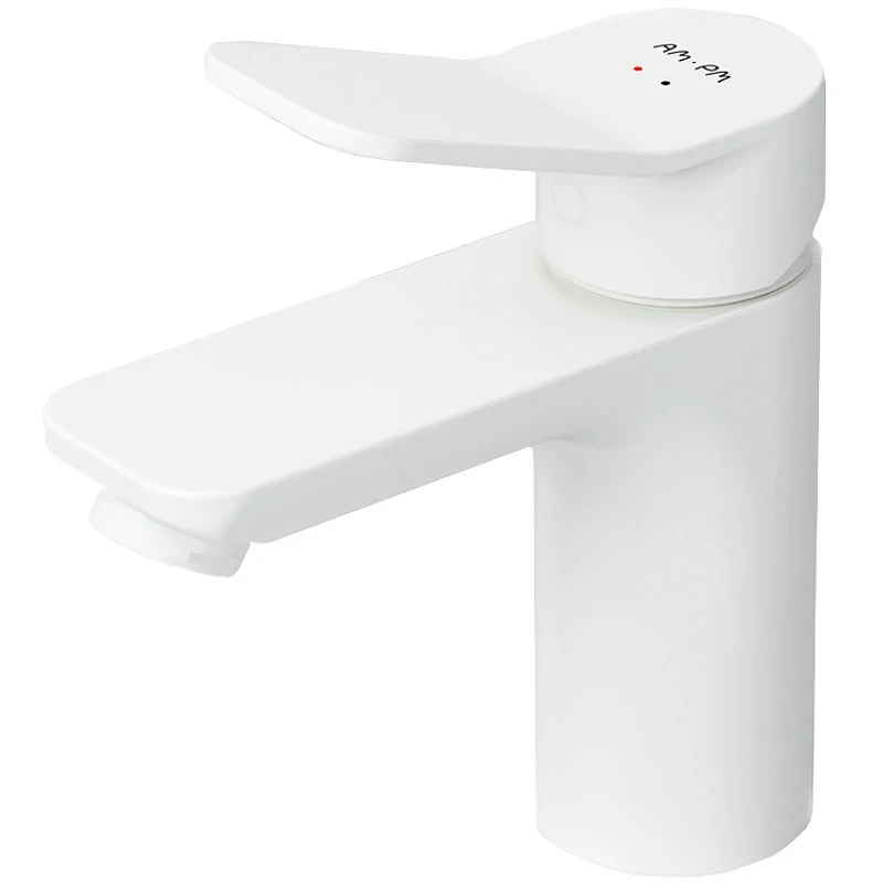 Смеситель для раковины AM.PM X-Joy F85A02133 Белый латунь