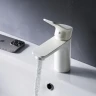 Смеситель для раковины AM.PM X-Joy F85A02133 Белый латунь