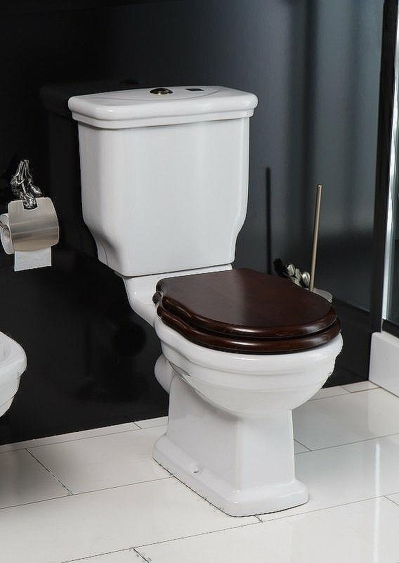 Унитаз-компакт BelBagno Boheme BB115CPR без бачка и сиденья